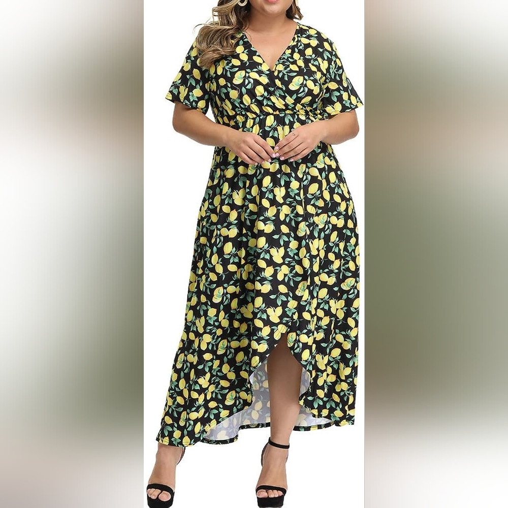 Lemon Maxi Dress